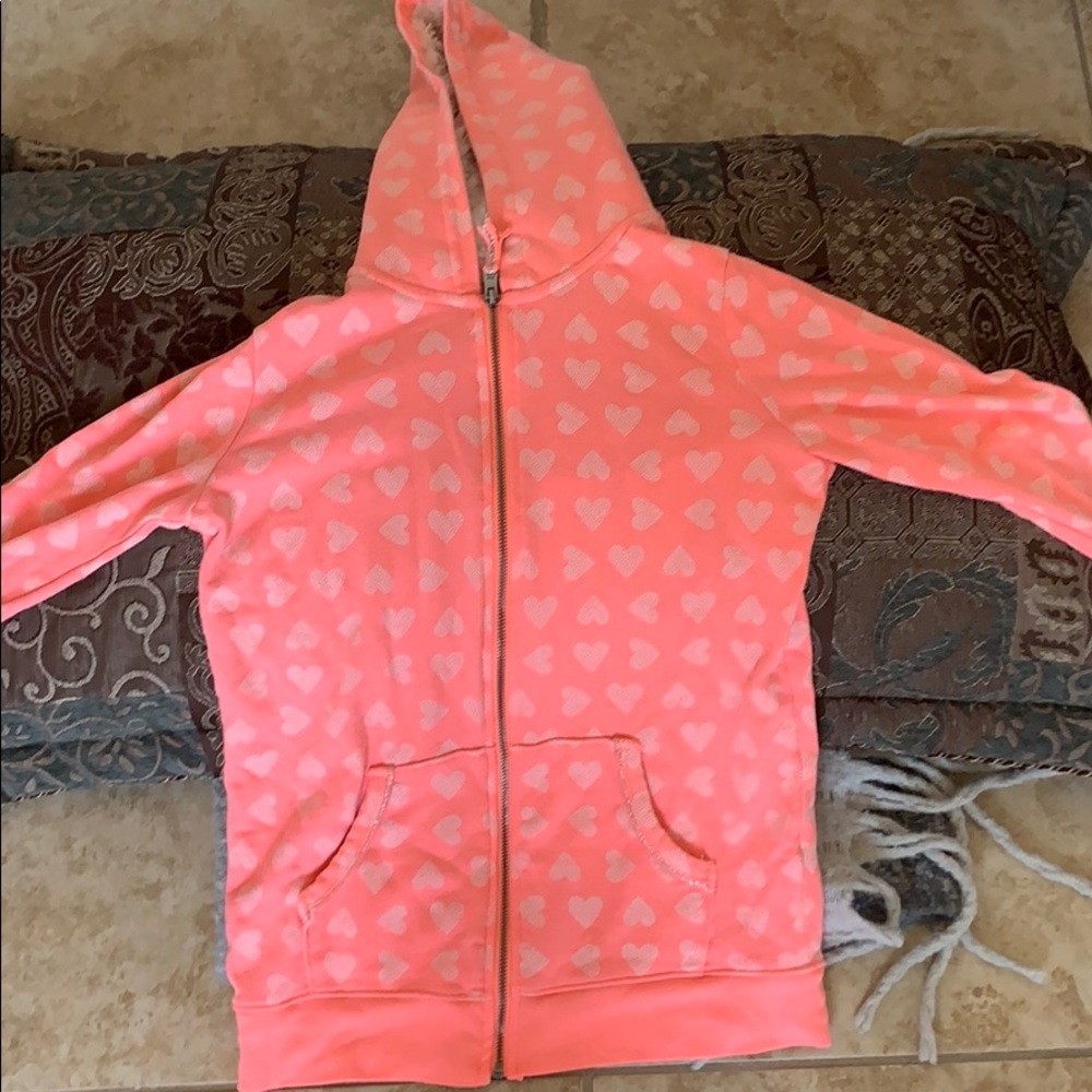 coral hearts jacket